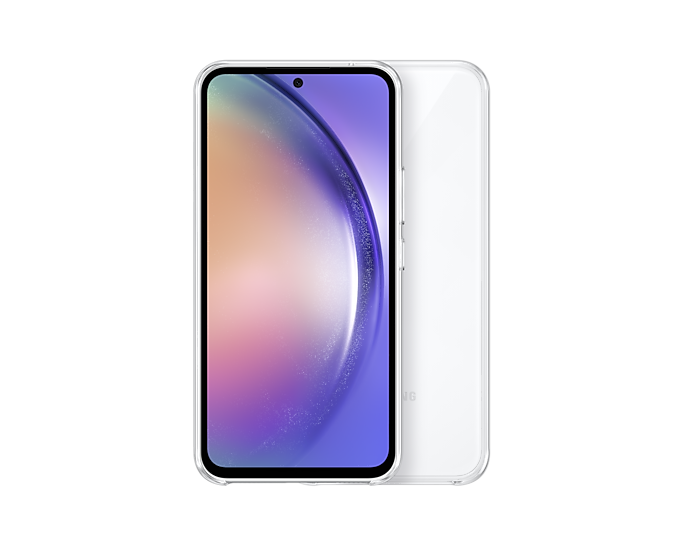 Samsung Mobile Phone Clear Case For Galaxy A54 Transparent EF-QA546CTEGWW (New / Open Box)