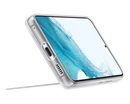 Samsung Galaxy S22 Clear Standing Mobile Phone Cover EF-JS901CTEGWW (Renewed)
