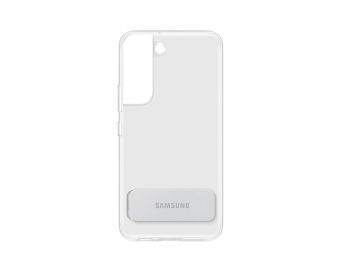 Samsung Galaxy S22 Clear Standing Mobile Phone Cover EF-JS901CTEGWW (Renewed)