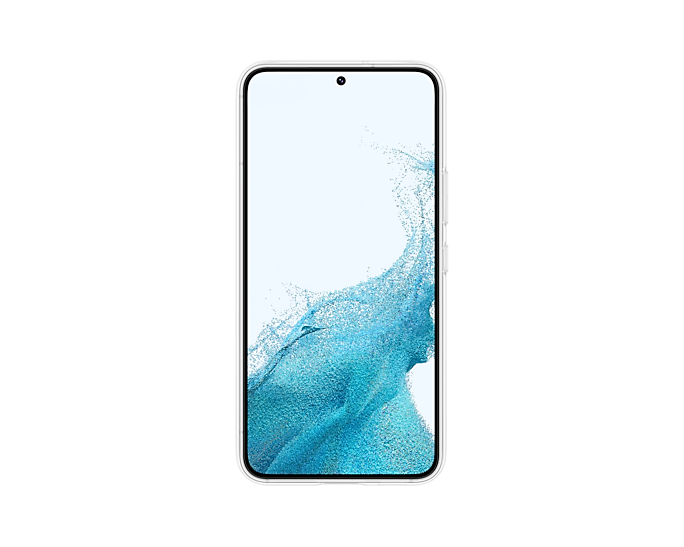 Samsung Galaxy S22 Clear Standing Mobile Phone Cover EF-JS901CTEGWW (Renewed)