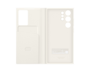 Samsung Galaxy S23 Ultra Smart View Wallet Phone Case Cream EF-ZS918CUEGWW (Renewed)