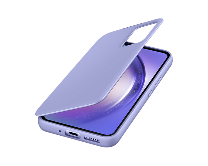 Samsung Galaxy A54 Smart View Wallet Mobile Phone Case Blueberry EF-ZA546CVEGWW (New / Open Box)