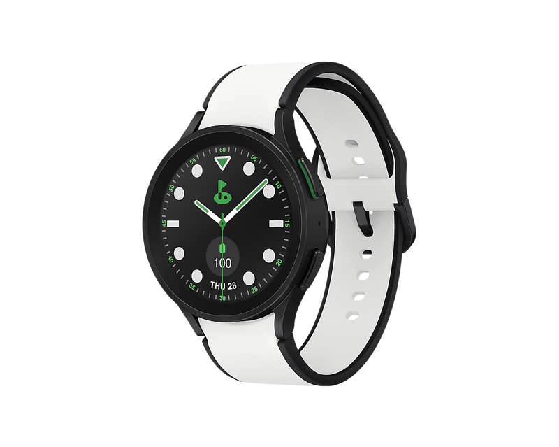 Samsung Galaxy Watch5 Pro 45mm BT Golf Edition Black Titanium SM-R920NZKGGLF (Renewed)