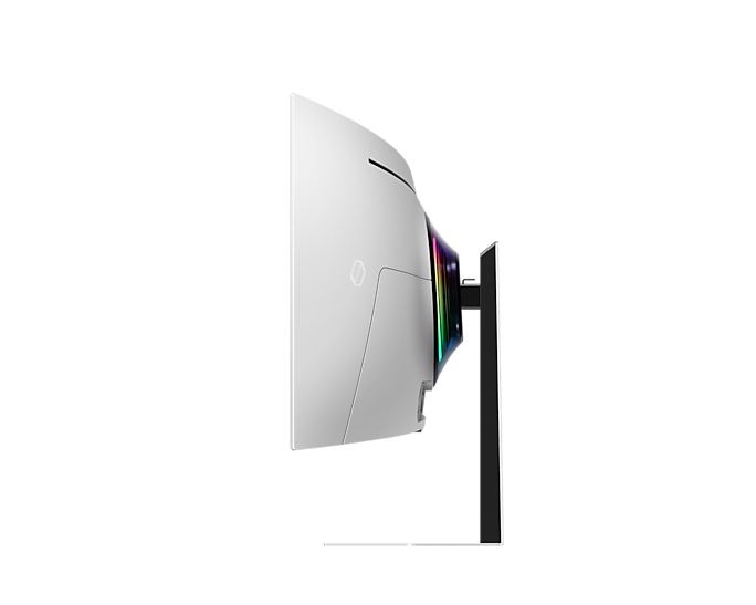 Samsung 49'' Gaming Monitor Smart 5120x1440 Curved OLED 240Hz LS49CG954SUXXU (Renewed)