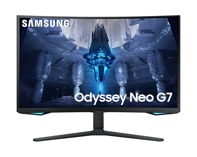 Samsung 32'' Gaming Monitor Curved 165Hz Mini LED 3840x2160 LS32BG750NPXXU (New / Open Box)