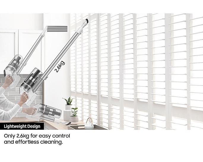 Samsung Jet 75 Complete Stick Vacuum Cleaner & Clean Station VS20T7536P5/EU (Renewed)