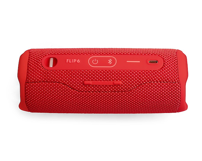 JBL Flip 6 Portable Waterproof Speaker Bluetooth 30W USB-C Red GP-HSU020HAPRQ (Renewed)