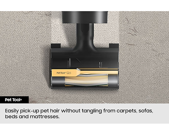 Samsung Cordless Vacuum Cleaner Stick Bespoke Jet AI 280W VS28C9784QK/EU (Renewed)
