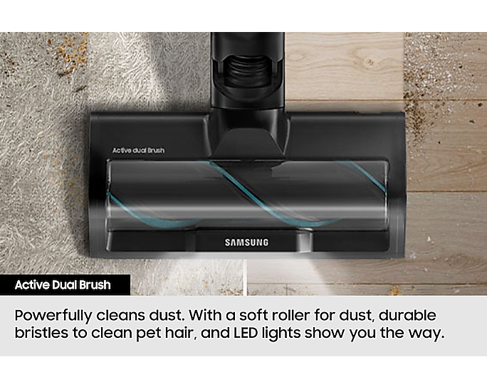 Samsung Cordless Vacuum Cleaner Stick Bespoke Jet AI 280W VS28C9784QK/EU (Renewed)