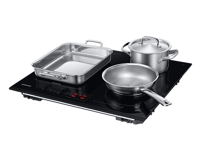 Samsung Induction Hob Slim Fit Ceramic Glass 60cm Flex Zone Plus NZ64B6056GK/U1 (New)