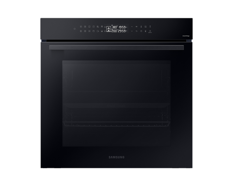 Samsung Smart Oven 76L Series 4 With Dual Cook Black Glass NV7B42205AK/U4 (New)
