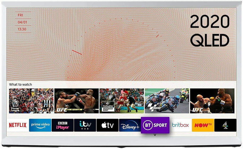 Samsung 43'' Smart TV The Serif QLED 4K HDR Cloud White QE43LS01TAUXXU (Renewed)