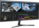 Samsung LS34J550WQUXEN 34'' Ultra Wide LED Monitor WQHD 3440 x 1440 Display Port (Renewed)