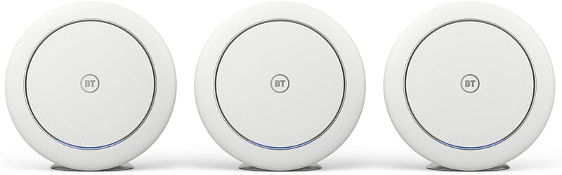 BT Premium Whole Home Mesh Wi-Fi For Seamless AX3700 Connection 3 Disc Set (Renewed)