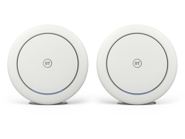 BT Premium Whole Home Mesh Wi-Fi For Seamless AX3700 Connection 2 Disc Set (Renewed)