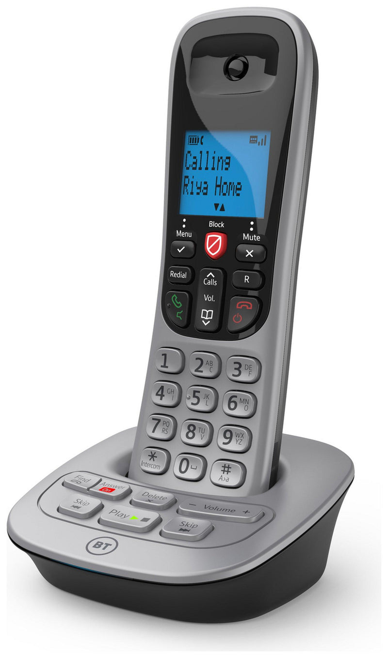 BT 7660 Single Digital Cordless Phone With Call Blocking & Answering Machine (New)