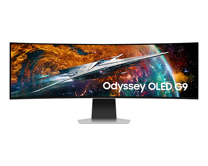 Samsung 49'' Gaming Monitor Smart 5120x1440 Curved OLED 240Hz LS49CG954SUXXU (New)