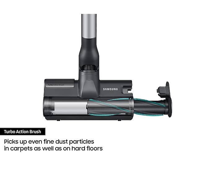 Samsung Stick Vacuum Cleaner Jet 75 Complete 60min Run Time VS20T7536T5/EU (Renewed)