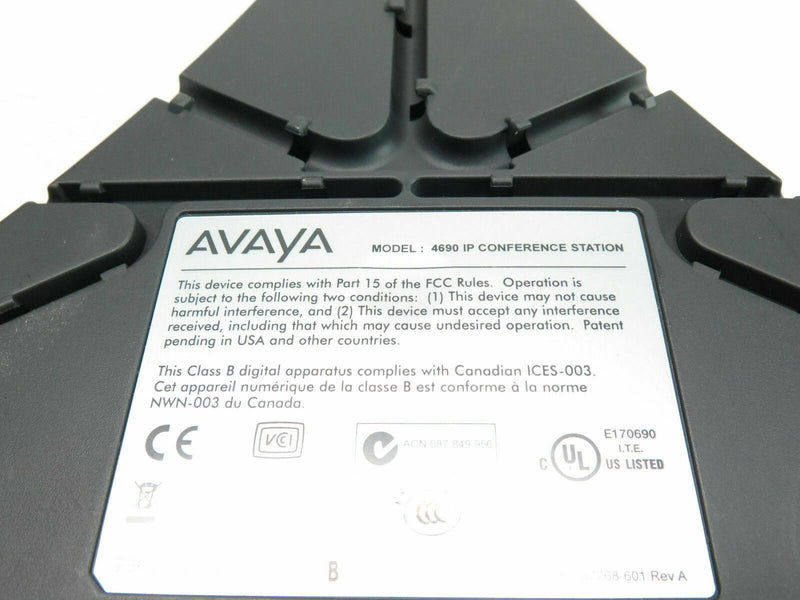 Avaya 4690 IP Conference Station Phone System Speakerphone (Renewed)