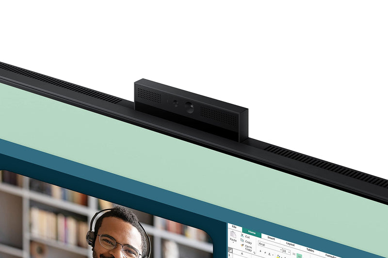 Samsung 24'' Monitor S40VA 2.0 MegaPixel Webcam & Speakers LS24A400VEUXXU (Renewed)