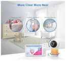 VTech RM7766 HD 7'' Wi-Fi 1080p Pan And Tilt Smart Video Baby Monitor (Renewed)