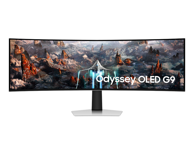 Samsung 49'' Gaming Monitor Curved Odyssey G9 OLED 240Hz 0.03ms LS49CG934SUXXU (New / Open Box)