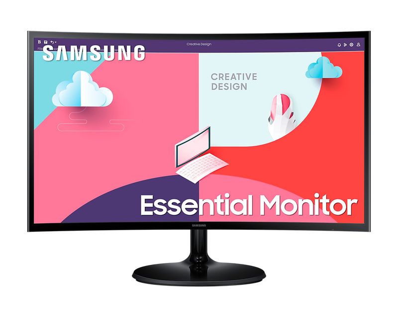 Samsung 27'' Curved Monitor S36C Full HD 1920x1080 Flicker Free LS27C360EAUXXU (New / Open Box)