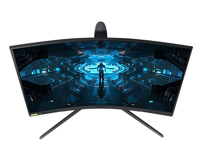 Samsung 27'' Gaming Monitor Curved Odyssey G75T 240Hz 2560x1440 LC27G75TQSPXXU (Renewed)