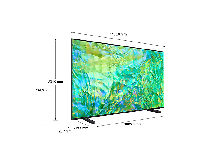 Samsung 65'' Smart TV CU8000 Crystal UHD 4K OTS HDR10+ Alexa UE65CU8000KXXU (New)