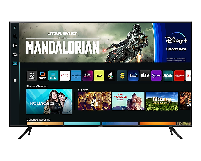 Samsung 43'' Smart TV CU7100 UHD 4K HDR10 Q Symphony Lite UE43CU7100KXXU (New)