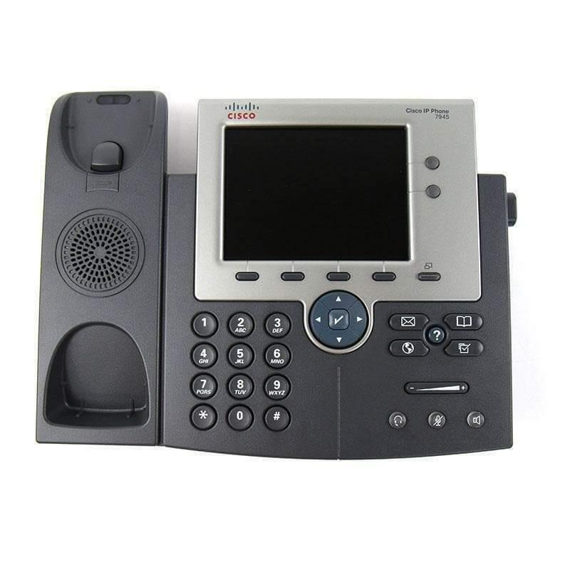 Cisco CP-7945G Two Line Color Display IP Phone (Renewed)