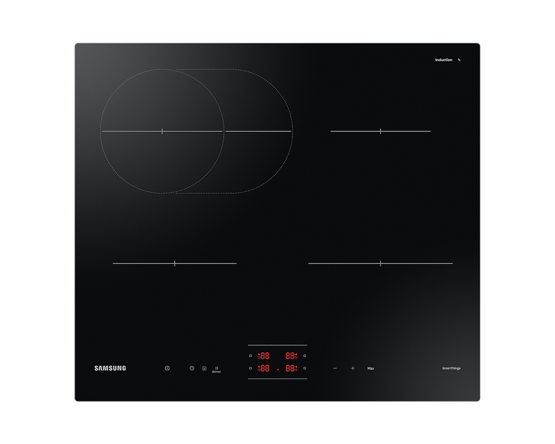 Samsung Induction Hob WiFi Oval Ring Slim Fit Keep Warm Black NZ64B4015FK/U1 (New)