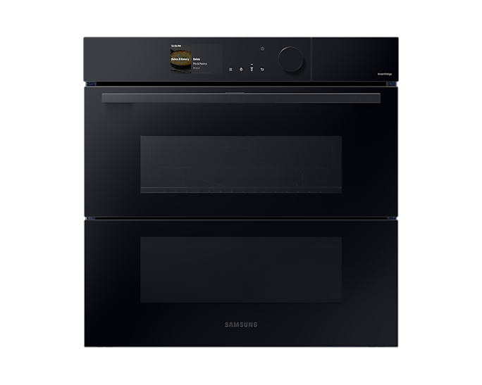 Samsung 76L Oven With Dual Cook Flex Bespoke Series 6 Black Glass NV7B6785JAK/U4 (New)