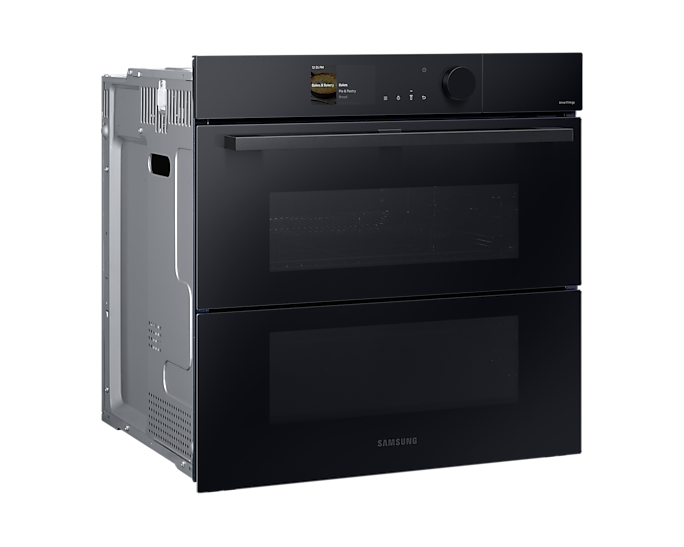 Samsung 76L Oven With Dual Cook Flex Bespoke Series 6 Black Glass NV7B6785JAK/U4 (New)