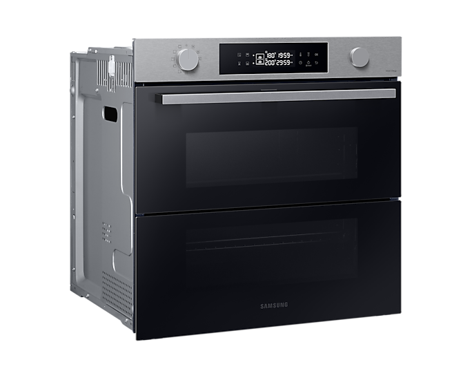 Samsung 76L Series 4 Smart Oven Dual Cook Flex Pyrolytic Cleaning NV7B45305AS/U4 (New)