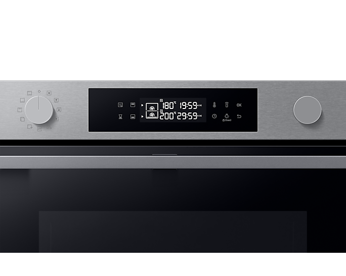 Samsung 76L Series 4 Smart Oven Dual Cook Flex Pyrolytic Cleaning NV7B45305AS/U4 (New)