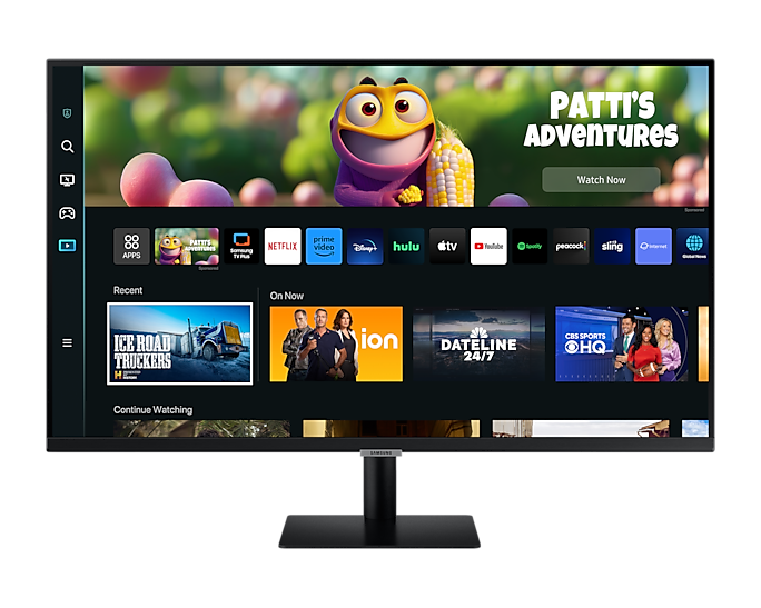 Samsung 27'' Smart Monitor M50C FHD 1920x1080 Speakers & Remote LS27CM500EUXXU (Renewed)