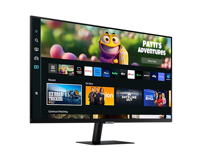 Samsung 27'' Smart Monitor M50C FHD 1920x1080 Speakers & Remote LS27CM500EUXXU (Renewed)