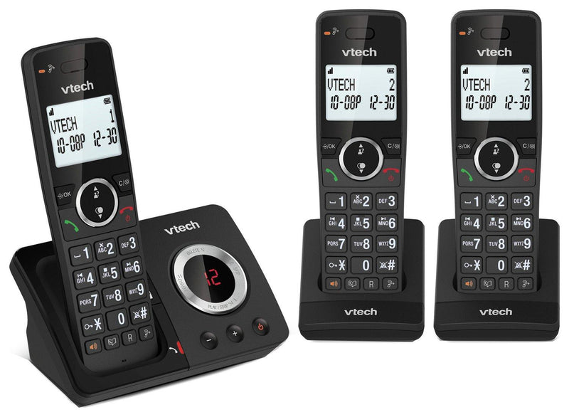 VTech Digital Cordless Phone ES2052 Trio Answer Machine Nuisance Call Blocker (Renewed)