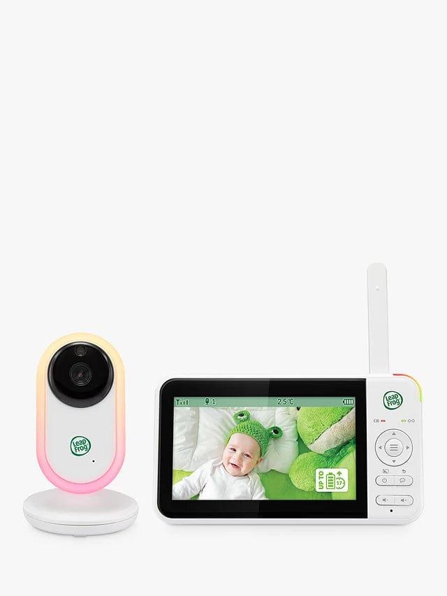 LeapFrog Video Baby Monitor LF2415 With 5'' LCD Screen Night Light Night Vision (Renewed)