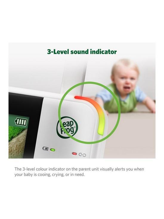 LeapFrog Video Baby Monitor LF2415 With 5'' LCD Screen Night Light Night Vision (Renewed)