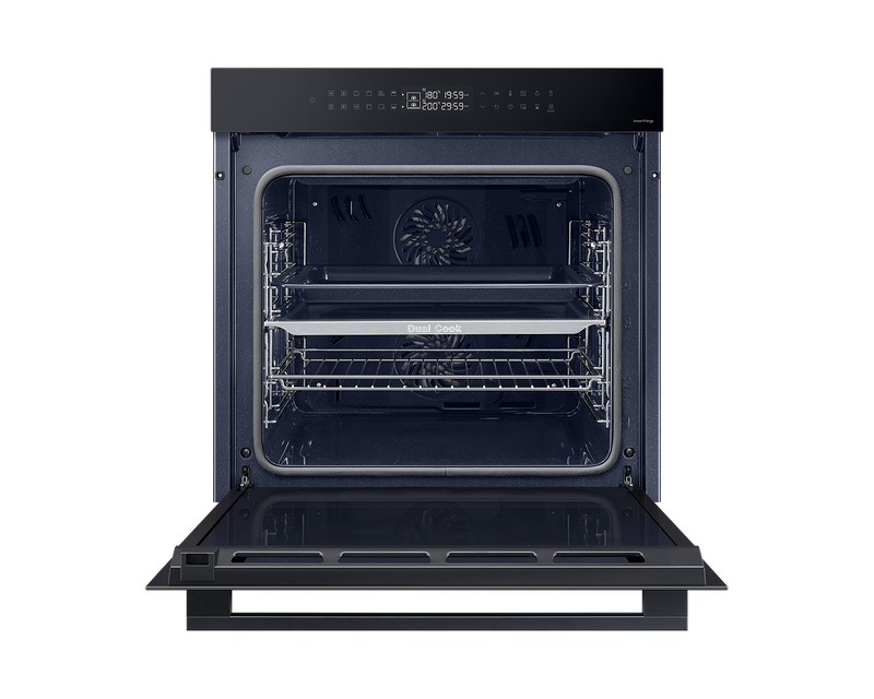 Samsung Series 4 Smart Steam Oven With Dual Cook 76L Black Glass NV7B42503AK/U4 (New)