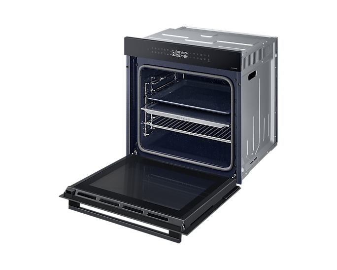 Samsung Series 4 Smart Steam Oven With Dual Cook 76L Black Glass NV7B42503AK/U4 (New)