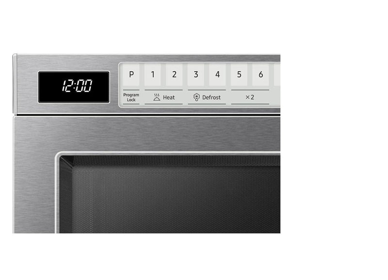 Samsung 26L Commercial Microwave Oven 1500W Stainless Steel MJ26A6053AT/EU (New)