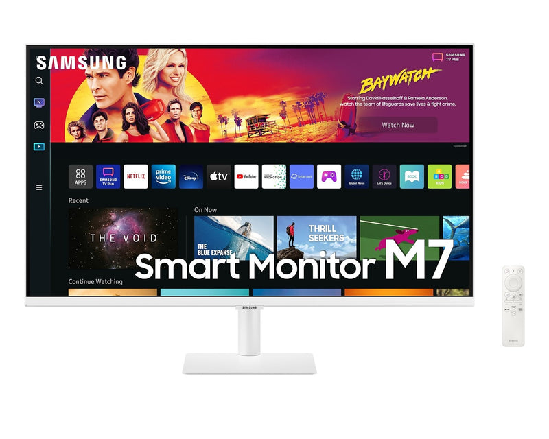 Samsung 32'' Smart Monitor 3840x2160 UHD USB-C Speakers & Remote LS32BM701UPXXU (New / Open Box)