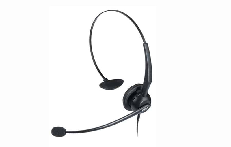 Yealink YHS33 Wideband Headset For IP Phone Enhanced Noise Canceling Black (New)