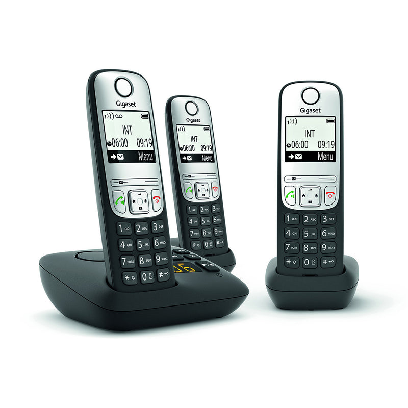 Gigaset A690A Trio Cordless DECT Home Telephone With Answering Machine Speakerphone (New)