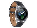 Samsung SM-R845FZSAEUA Galaxy Watch 3 LTE Wi-Fi Mystic Silver 45mm Leather Band (Renewed)
