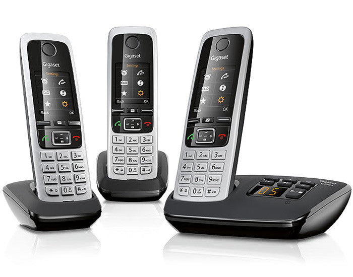 Gigaset C630A Trio DECT Cordless Phone With Answering Machine (New)