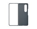 Samsung EF-VF936LJEGWW Leather Mobile Phone Cover For Galaxy Z Fold4 Graygreen (Renewed)